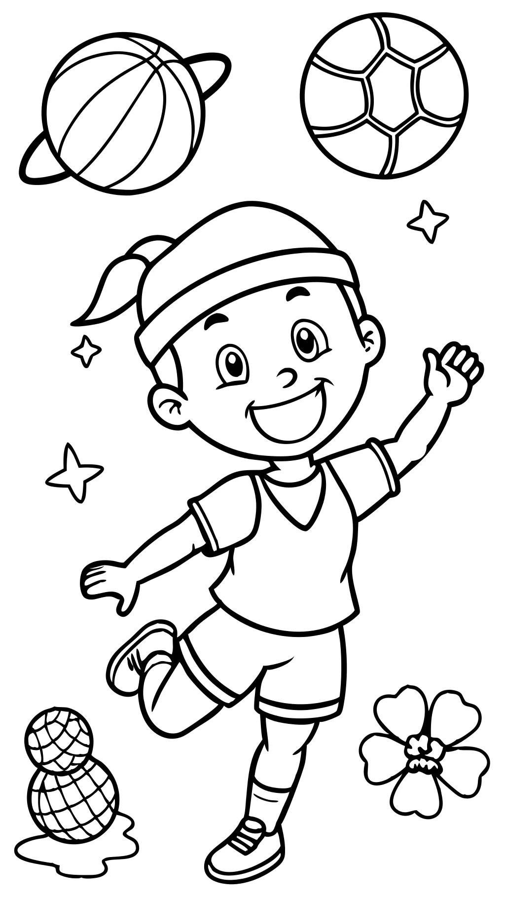 sport coloring pages